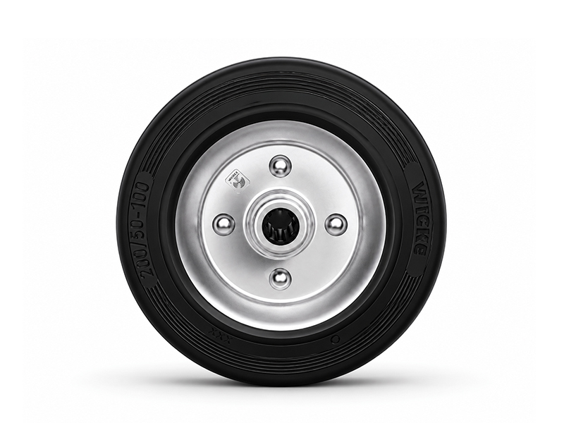Standard-rubber-black-Wheel-200mm-205kg