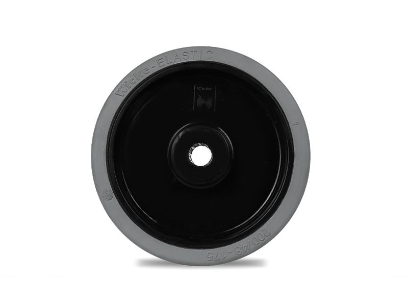 Gray-Elastic-Rubber-Wheel-200mm-400kg