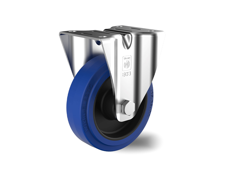 Blue-Elastic-Rubber-Fixed-Wheel-125mm-250kg
