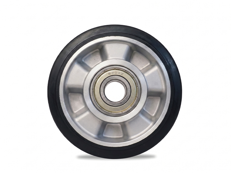 Elastic-Rubber-Black-Wheel-125mm-200kg