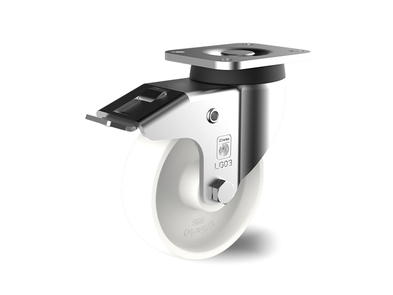Polyamide-Swivel-with-Brake-Wheel-125mm-600kg