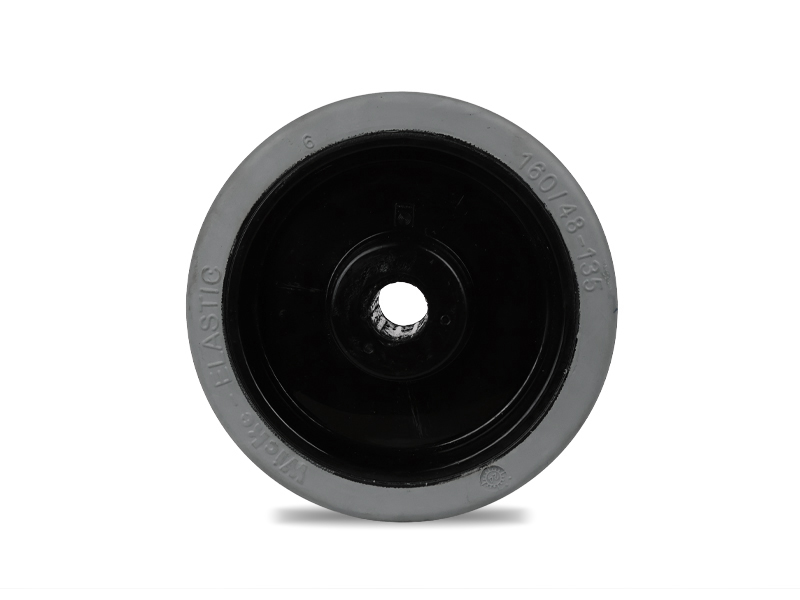 Gray-Elastic-Rubber-Wheel-160mm-400kg