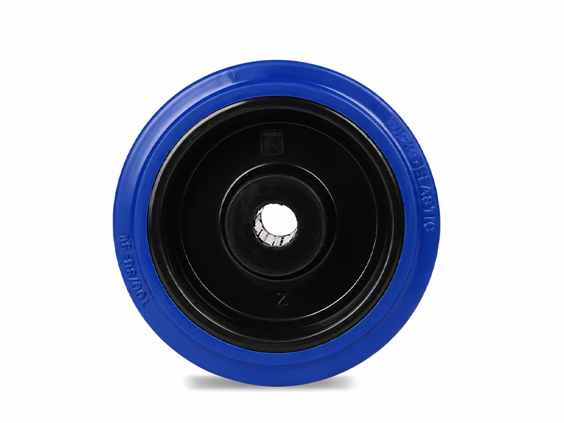 Blue-Elastic-Rubber-Wheel-100mm-180kg