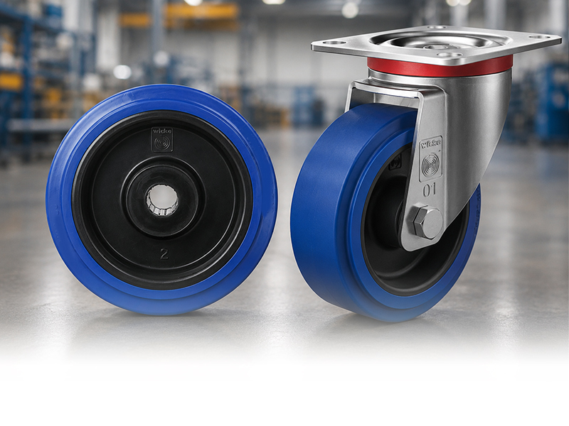 Blue Elastic Rubber